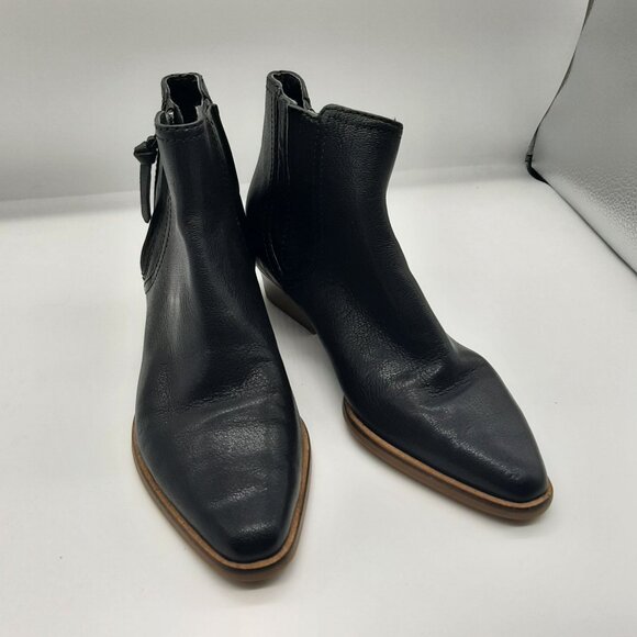 Cole Haan Womens Black Leather WW16414 Booties Grand os Size 7B - Picture 1 of 5